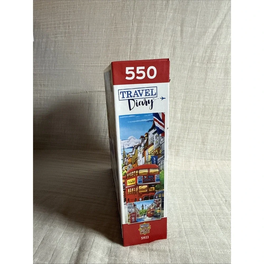 Master Pieces Travel‎ Diary London by Hiro Tanakawa 550 Piece Jigsaw Puzzle